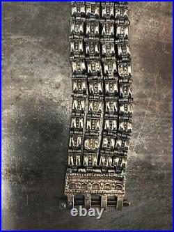 Antique 19th Ottoman Era Anatolian Silver Bracelet