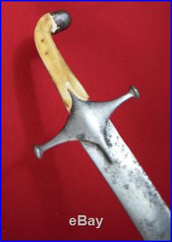 Antique 19th, c. Turkish Arabian Shamshir Sword
