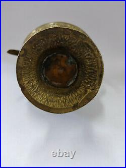 Antique 4.9 Coffee Tea Pot Middle Eastern Islamic Arabic Brass