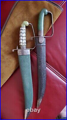 Antique Afghan MOP Hilt Choora Pesh Kabz Kard dagger Khyber Knife Khanjar