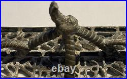 Antique Ancient Middle Eastern OTTOMAN Caste Bronze SEAL Islamic Art
