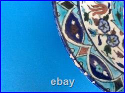 Antique Armenian Iznik Pottery Dish or Platter from Middle East
