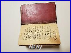 Antique Book Quran Shi'a Prayer Book Illuminated Manuscript Ottoman Era