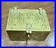 Antique Brass Persian Spice/Tea Box Casket Shell Islam Arabic Blessing Artifact