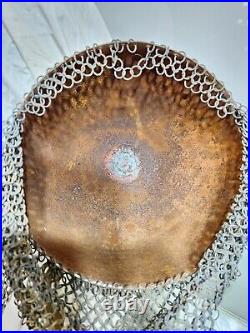 Antique Ceremonial Islamic Persian Qajar Helmet Engraved Antique Reproduction