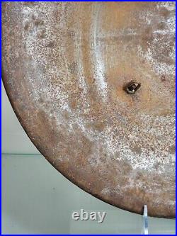 Antique Ceremonial Islamic Persian Qajar Shield Engraved Antique Reproduction