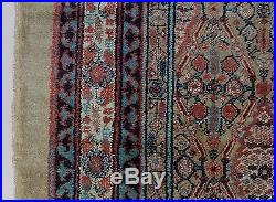 Antique Circa-1900 Middle Eastern, Camel Hair, Runner Rug Carpet, NR