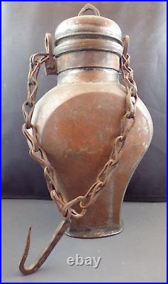 Antique Copper Water Jug, Middle Eastern/Ottoman Empire (8865)