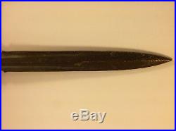 Antique Eastern Double Sided Bronze Dagger Knife Turkey Ottoman Middle East