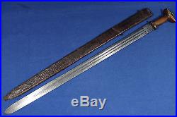 Antique Ethiopian gurade sword with very interesting handle 19th