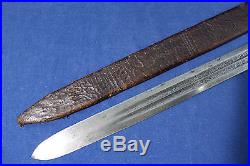Antique Ethiopian gurade sword with very interesting handle 19th