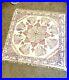 Antique Ghalamkar Table Cloth 45 X 45 Block Printed Pre-1950 Isfahan Esfahan