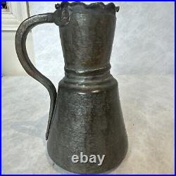 Antique Hand Forged Picher/Water Jug, Persian