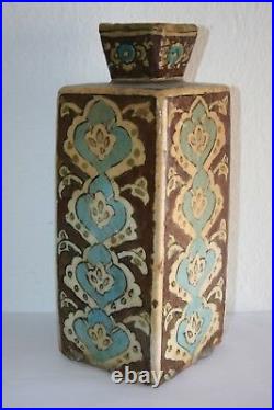 Antique Hand Made Persian Ceramic Vase 1800