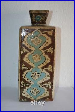 Antique Hand Made Persian Ceramic Vase 1800