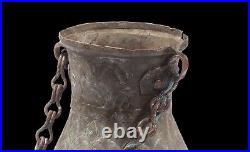 Antique Hand Wrought Anatolian Copper Bucket