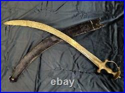 Antique Indian Tegha Sword Tulwar Saber