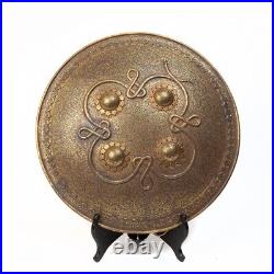 Antique Indo-persian Gold Shield Dahl Mughal India Arabic Islamic