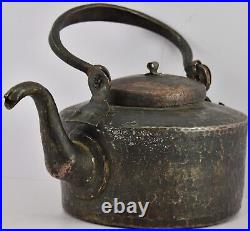 Antique Islamic Arabic Yemen Ottoman coffee Pot Copper Bronze