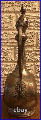 Antique Islamic Dallah Middle Eastern Arabic Bedouin Silver Coffee Pot