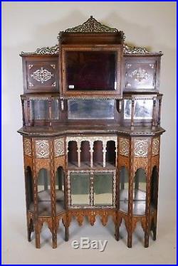 Antique Islamic Middle Eastern Inay Cabinet