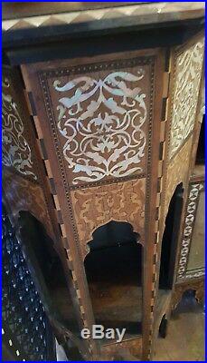 Antique Islamic Middle Eastern Inay Cabinet