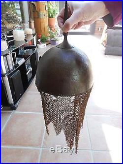 Antique Islamic Mughal Indo Persian Knight Helmet Kulah Khud