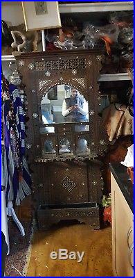 Antique Islamic Syrian side Wall Cabinet