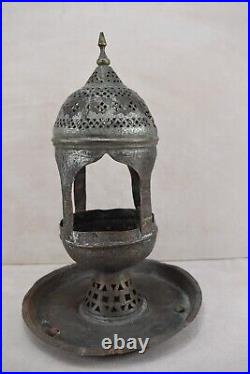 Antique Islamic Yemen Jewish Copper Incense Burner