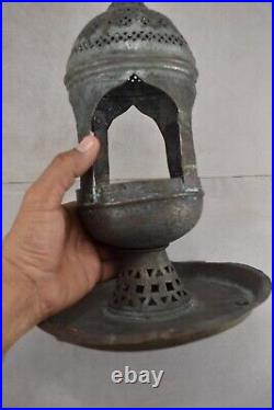 Antique Islamic Yemen Jewish Copper Incense Burner