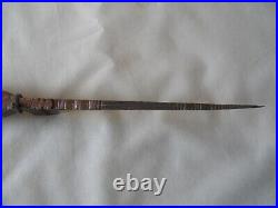 Antique Khyber Mahsud Tribe Knife Choora Dagger with Scabbard