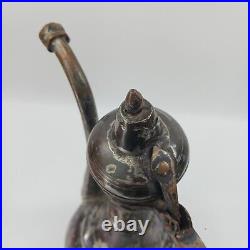 Antique LARGE 16 Estate Ottoman Brass Copper Ewer Very Old