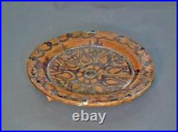 Antique Mamluk Medieval 13th-14th centuries A. D. Islamic Ceramic Dish