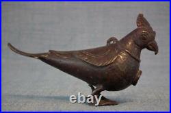 Antique Medieval Fatimid Bronze Perfume Flask Egypt 10th-12th Century 288-494 AH
