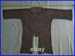 Antique Medieval Islamic Mamluk or Turkish Ottoman Chain Mail Armour to sword