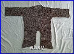 Antique Medieval Islamic Mamluk or Turkish Ottoman Chain Mail Armour to sword