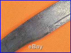 Antique Middle East Islamic Turkish Shamshir Pala Kilij Sword with Scabbard
