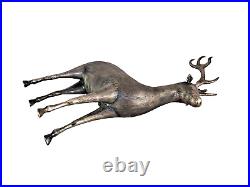 Antique Middle Eastern 84 Solid Silver Standing Deer Figurine