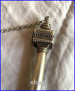 Antique Middle Eastern 925 Silver Incense Burner