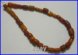 Antique Middle Eastern Amber beads
