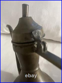 Antique Middle Eastern Copper Coffee Pot, 13 Tall, 10 3/4 Widest withHandle