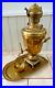 Antique Middle Eastern Hand Made Brass Samovar With Tray And Teapot