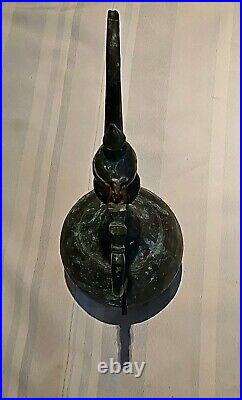 Antique Middle Eastern/Persian Large Tinned Copper Ewer 14 Inches High F/shippin