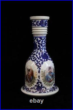 Antique Middle Eastern Porcelain Hookah, 19th C