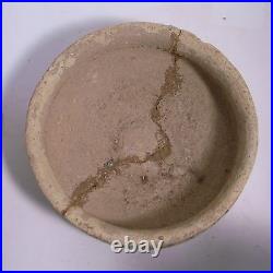Antique Middle Eastern bowl with painted design I millenium BC. 6 inches d