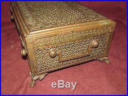 Antique Middle Eastern or European String Box Religious