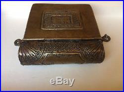 Antique Moroccan Berber Copper Silver Metal Prayer Amulet Box