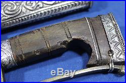 Antique Moroccan nimcha (nimsha) sword (saif) with European blade 19th century