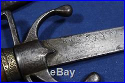Antique Moroccan nimcha sabre (sword) with a 18th century Solingen blade