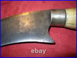 Antique Mughal Indo-Rajput Knife Kard-Kartar Dagger-Very Clean